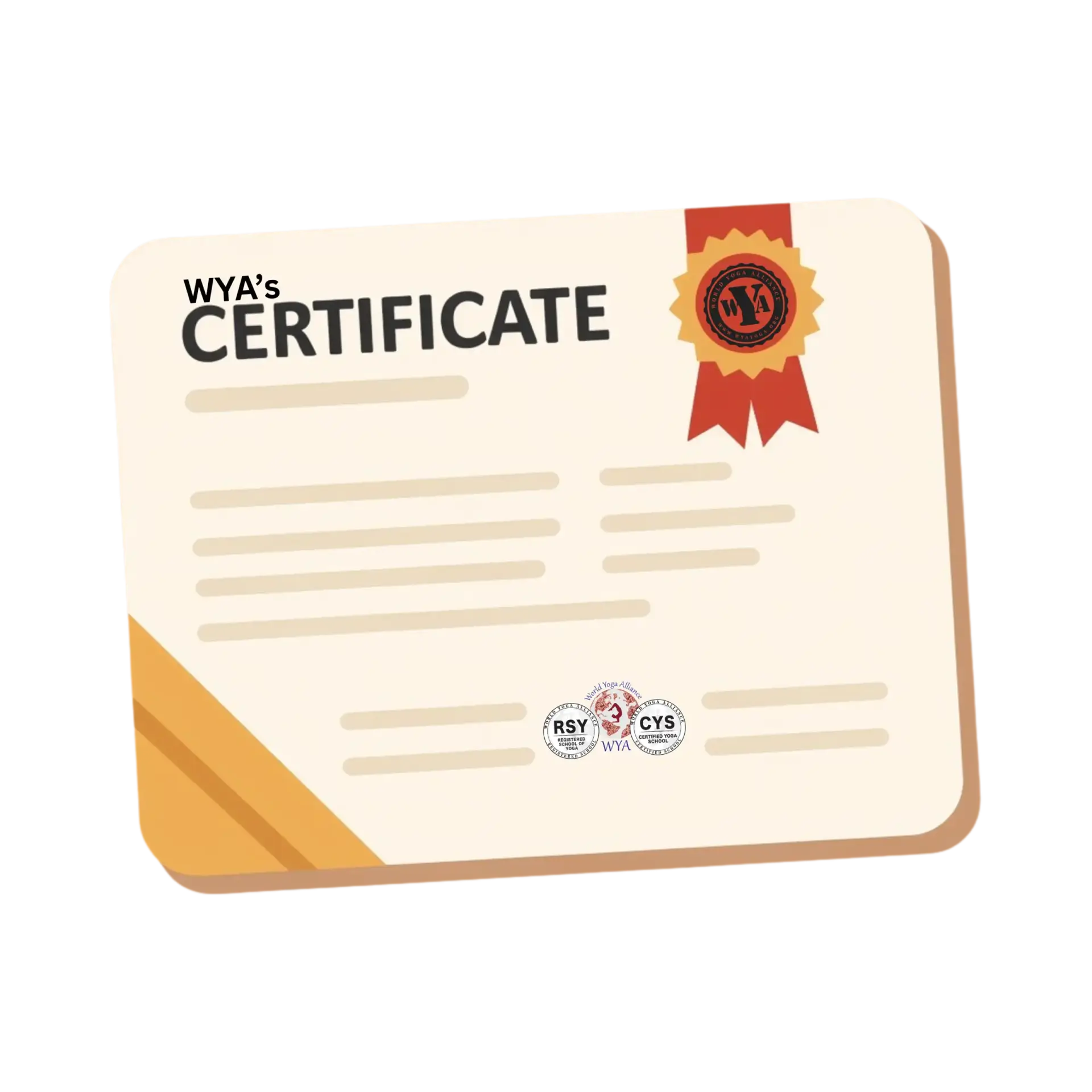 Continuing yoga education programs for registered yoga schools with World Yoga Alliance