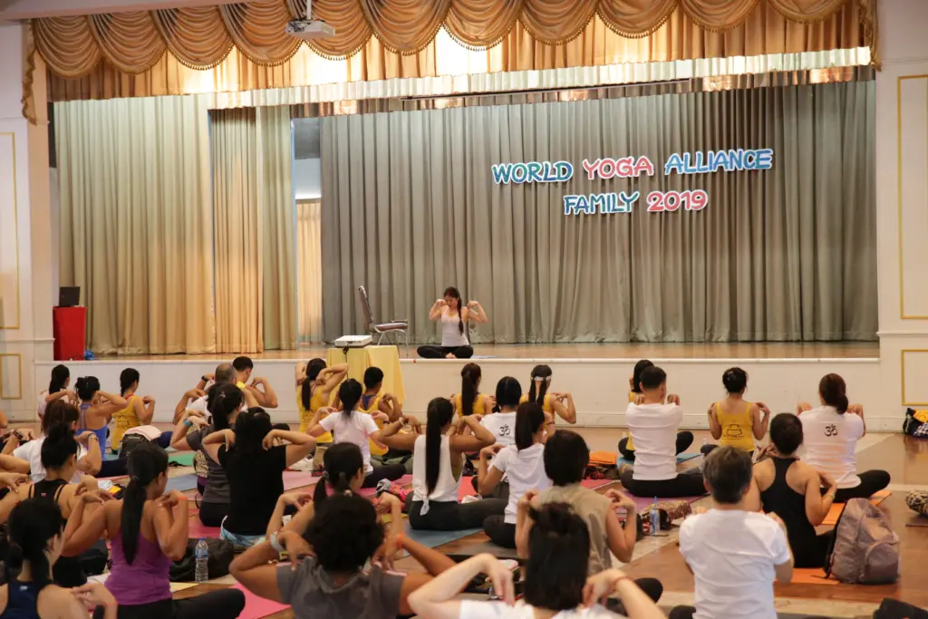 Promote professional yoga teacher training course on World Yoga Alliance platform