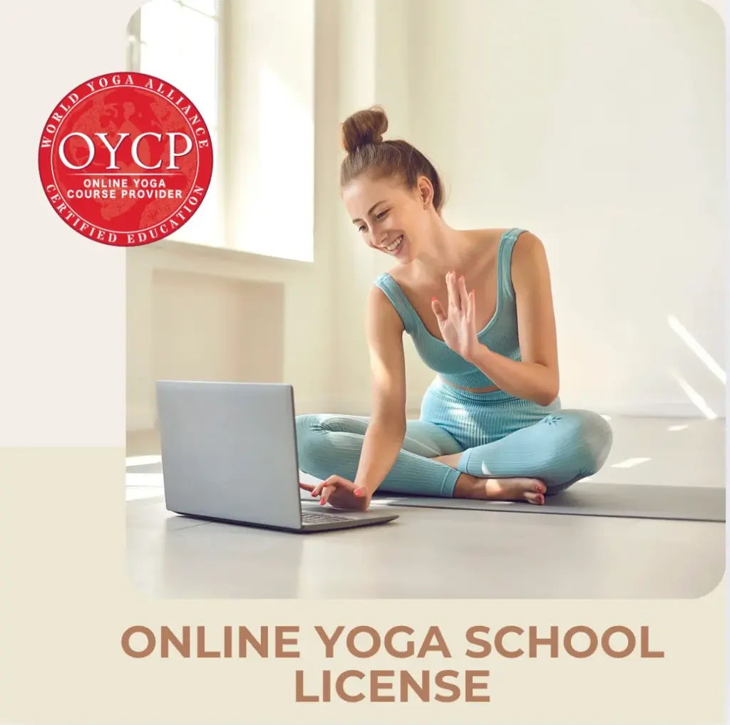 Online Yoga School License by World Yoga Alliance for certified online yoga schools