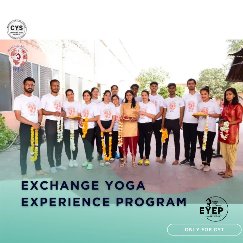 Exchange Yoga Experience Program for certified yoga teachers