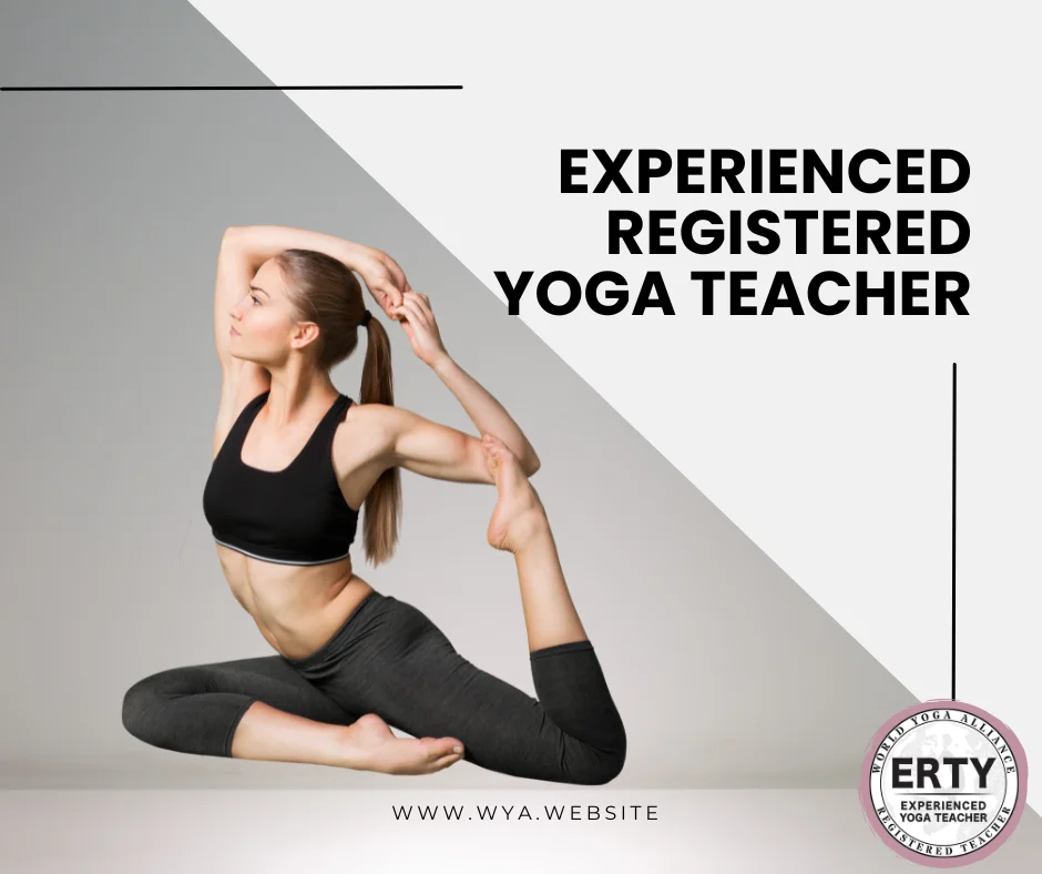 Experienced Yoga Teacher Registration E-RTY – Available for All Certification Levels