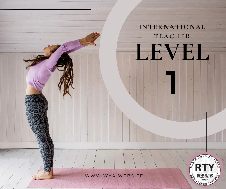 Yoga Teacher Registration RTY Level 1 – 16 to 200 Hour Certified Yoga Teacher